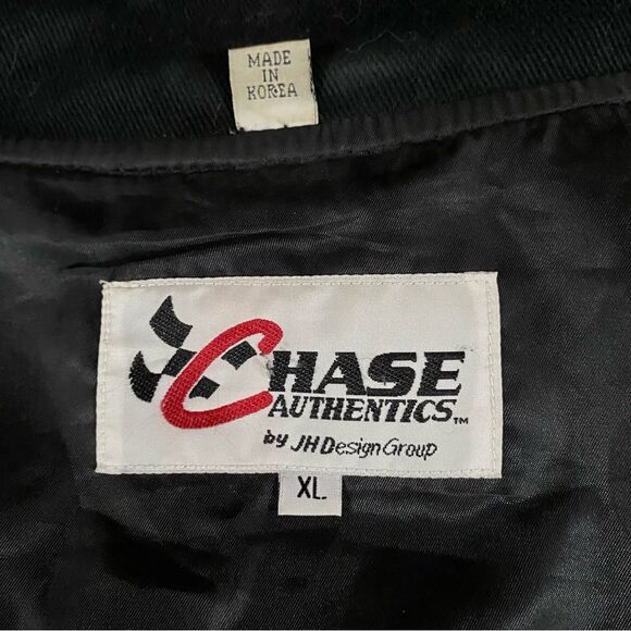Vintage Chase Authentics Tony Stewart No. 20 Home Depot NASCAR Bomber Jacket XL - Picture 11 of 16